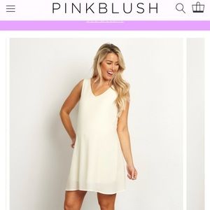 PinkBlush maternity dress